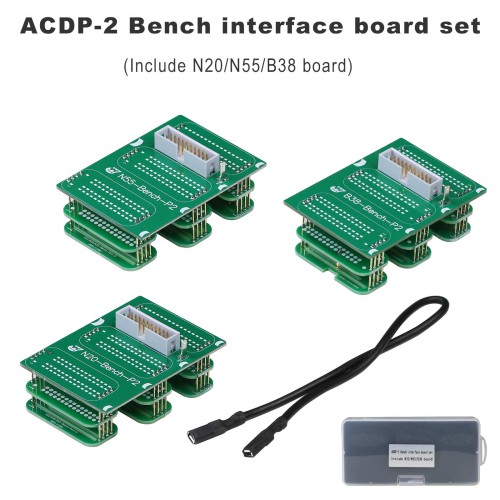 Yanhua Mini ACDP-2 BMW CAS Package with Module1 CAS Module and Module3 ISN Module and N20/N55/B38 Bench Interface Board