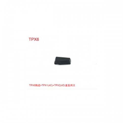 TPX6 Chip=TPX1(4C)+TPX2(4D) (Can Copy Repeatly)