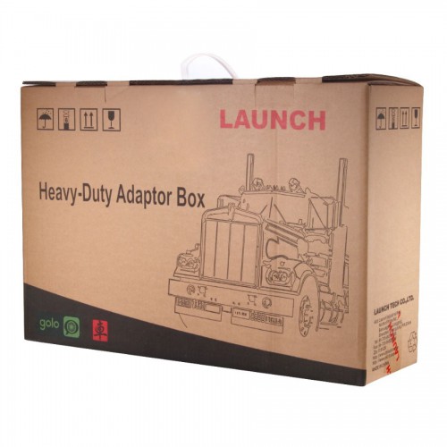 LAUNCH X431 HD Heavy Duty Adapter Box HD Module Truck Diagnostic Adapter for X431 V+/PRO 3/PAD II