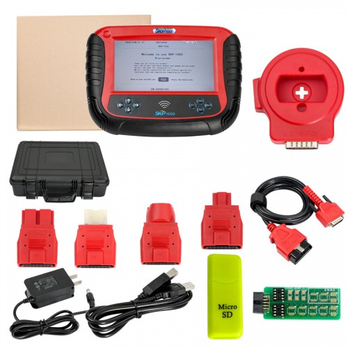 SKP1000 V8.19 Tablet Auto Key Programmer With Special Functions for All Locksmiths Perfectly Replace CI600 Plus and SKP900