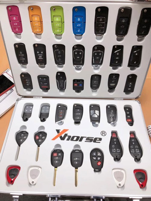 [Pre-order] Xhorse Universal Remote Keys English Version Packages 39 Pieces for VVDI2 and VVDI Key Tool