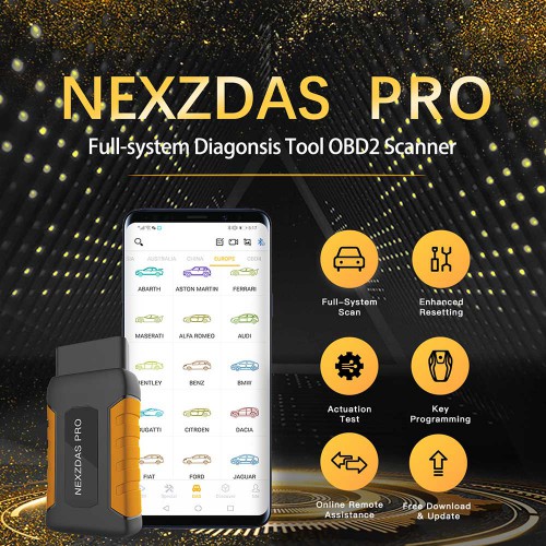 [Clearance Sale] Humzor NexzDAS Pro Full-system OBD2 Bluetooth Auto Diagnostic Tool with Special Functions