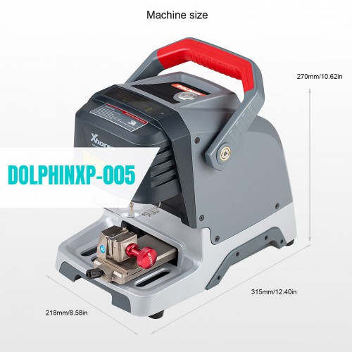 V1.7.4 Xhorse Dolphin XP-005 XP005 XP0501EN Key Cutting Machine Multi-Language Cut Sided/Track/Dimple/Tibbe Keys