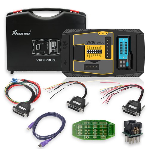 Xhorse VVDI Prog Programmer Multi-Language With 10 Kinds of Adapters