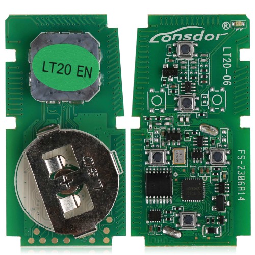 Lonsdor LT20-02/ LT20-03/ LT20-05/ LT20-06/ LT20-07 8A+4D Universal Smart Key Board PCB for Toyota Lexus 433 / 315 MHz for K518/ KH100+ Series