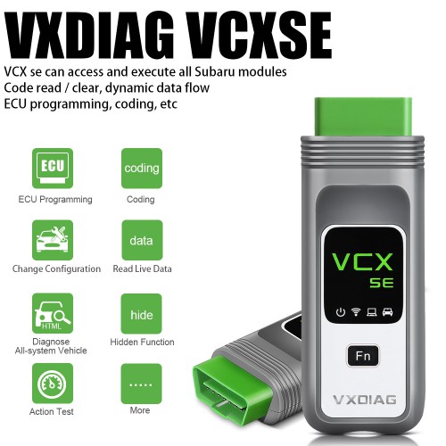 VXDIAG VCX SE DOIP Hardware Full Brands 13 In 1 Diagnosis for JLR HONDA GM VW FORD MAZDA TOYOTA Subaru VOLVO BMW BENZ PW2 + JLR DOIP + PW3