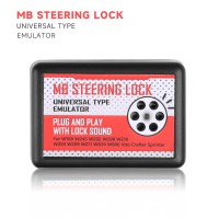 OEM Universal Steering Lock Emulator for Mercedes-Benz W169 W245 W202 W208 W210 W203  W209 W211 W639 W906 Plug and Play With Lock Sound