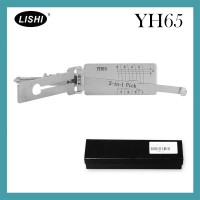 LISHI HY65 2 in 1 Auto Pick and Decoder Locksmith Tool