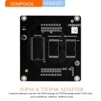 2024 New Xhorse XDMP04GL VH24 SOP44 & TSOP48 Adapter for Multi-Prog Programmer