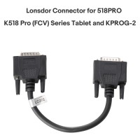 Lonsdor Connector for KPROG-2 Connect to 518PRO/ K518 Pro (FCV) Series Tablet