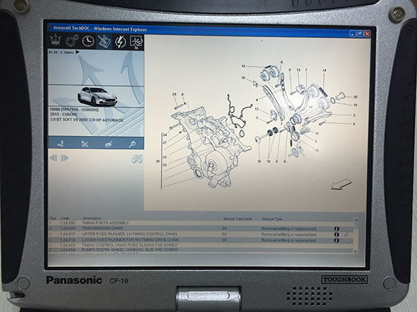 MDVCI Maserati Detector Software