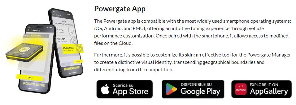 Alientech Powergate with the Powergate App