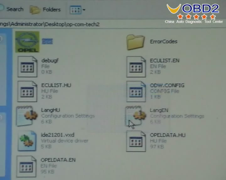 Opel Tech 2 Com Software Driver