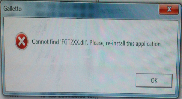 Cannot find fgt2xx