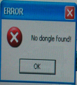 No Dongle Founded