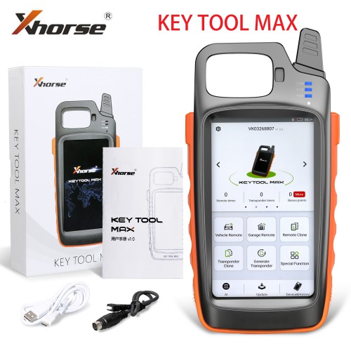 [EU Ship] Xhorse VVDI Key Tool Max with VVDI MINI OBD Tool Support Bluetooth Get Free Renew Cable