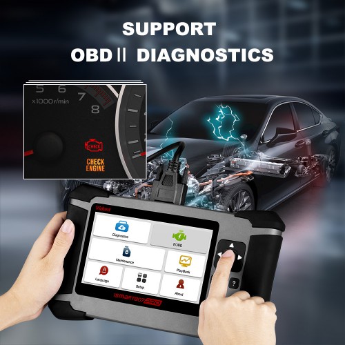 [UK Ship] Vident iSmart 807 Pro All System OBD OBDII Scanner All Makes Diagnostic Tool  With 25+ Special Function DPF ABS AIRBAG OIL LIFE RESET