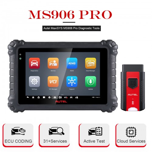 2024 Autel MaxiSYS MS906 Pro MS906PRO Maxisys Tablet Full System Diagnostic Tool