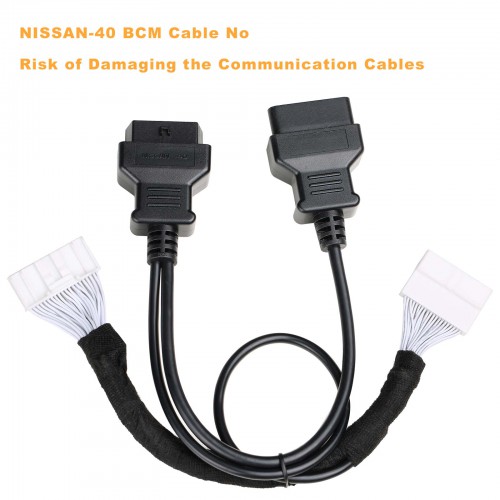 [US Ship] OBDSTAR Nissan 40 BCM Cable Gateway Converter for X300 DP PLUS/ X300 PRO4/ X300 DP Key Master