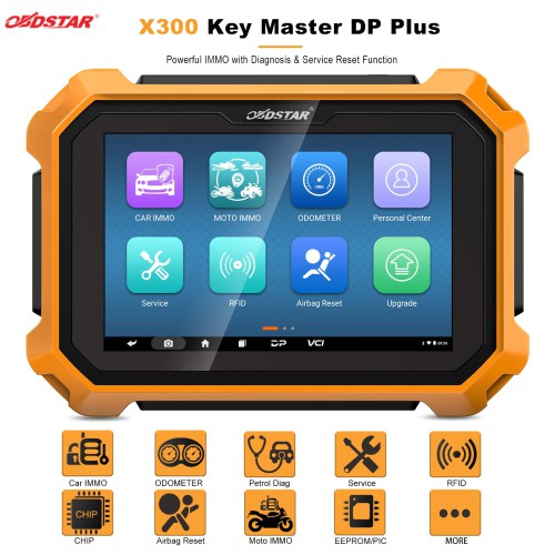 OBDSTAR X300 DP Plus X300 PAD2 C Package Full Version Get Free Key Sim 5 In 1/ FCA 12+8 Adapter and Nissan 40 BCM Cable