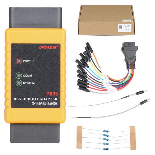 OBDSTAR P003 KIT Bench/Boot Adapter for Reading ECU CS PIN Working With OBDSTAR X300 DP/ X300 DP PLUS/ DC706/ X300 PRO4/ Key Master DP/ MS80