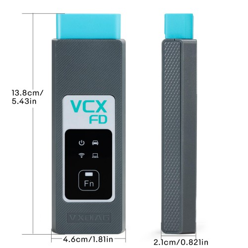 VXDIAG VCX-FD VCX FD Hardware Only without Car Brand Authorization License