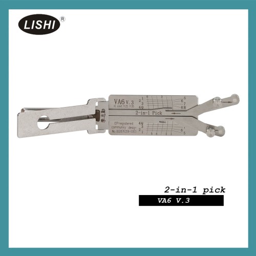 Newest LISHI VA6 2-in-1 Auto Pick and Decoder for Renault Citroen