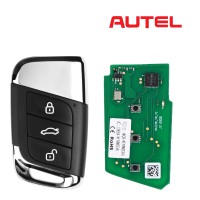 AUTEL IKEYVW003AL 3 Buttons 315/433 MHz Universal Smart Key 5pcs/lot