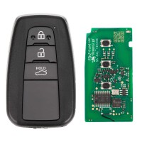 2024 Autel IKEYTY8A3BL 3 Buttons 315/433 MHz Smart Key 5pcs/lot