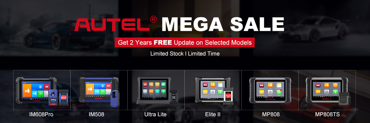 Buy Autel IM508/ IM608Pro/ Ultra Lite/ Elite II Get 2 Years Free Update