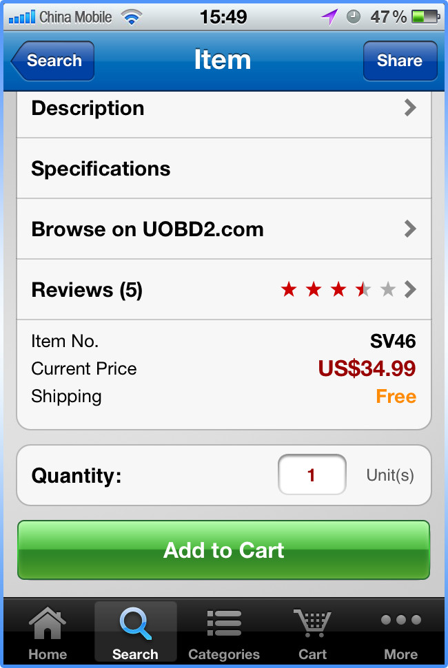 uobd2 mobiel app store 11