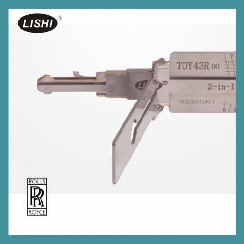 Lishi TOY43R 2-in-1 Pick and Decoder (8 pin ) for TOYOTA