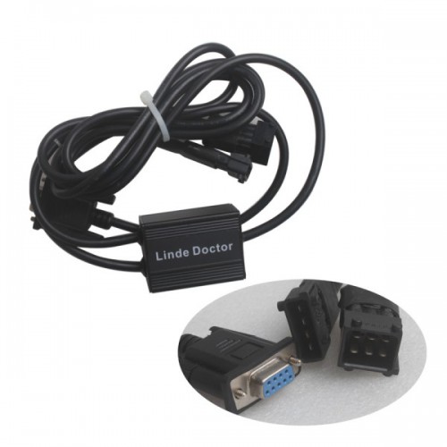 Linde Doctor Diagnostic Cable With Software V2014 (6Pin and 4Pin Connectors)