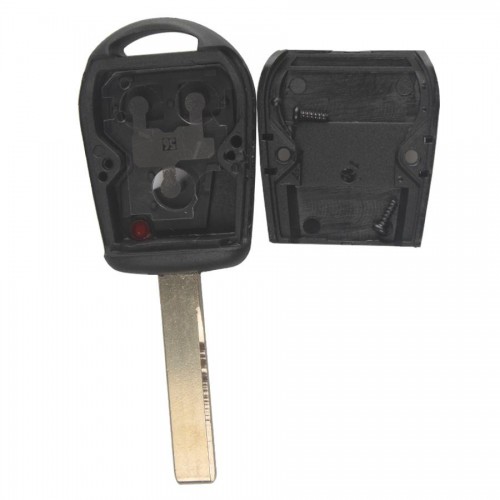 Transponder Shell 3-button 2 Track (with Plastic Mat) for BMW 5pcs/lot