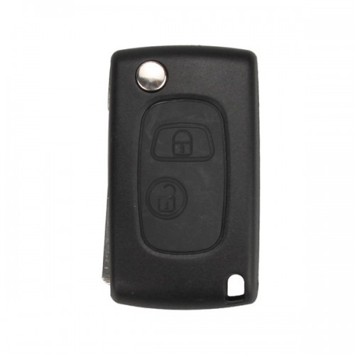 New Modified Flip Remote Key Shell 2 Button VA2 for Citroen 5pcs/lot