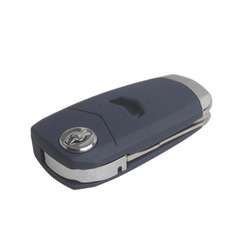 Flip Remote Key Shell 1 Button Blue Color Internal Clotting For Fiat  5pcs/lot