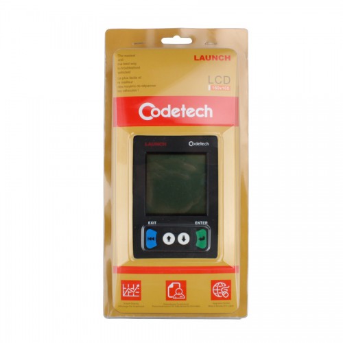 Launch X431 Codetech Pocket Code Scanner Support OBDII and Definitions