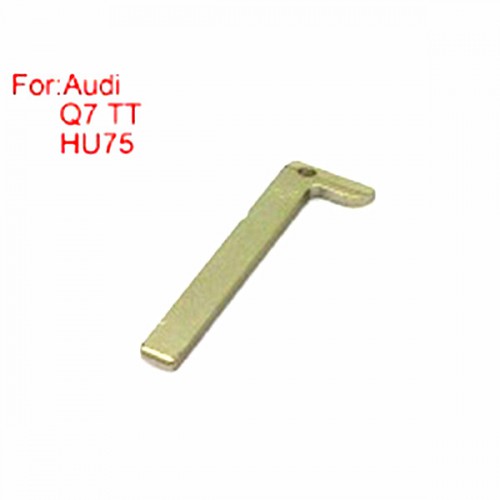 Smart Emergency Key HU75 for 2016 Audi Q7 TT 5pcs/lot