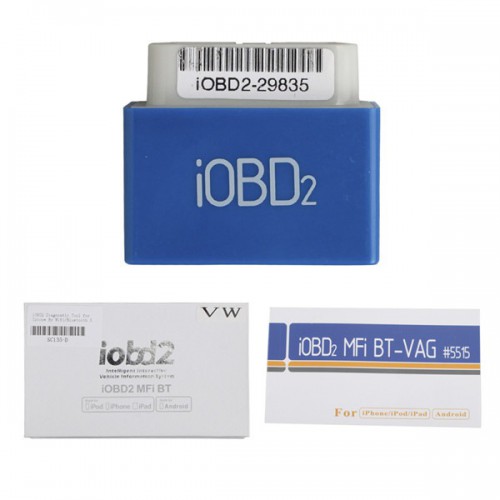 iOBD2 Diagnostic Tool For Android and IOS For VW AUDI/SKODA/SEAT By Bluetooth Multi-languages