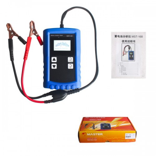 MST-168 Portable 12V Digital Battery Analyzer with Powerful Function
