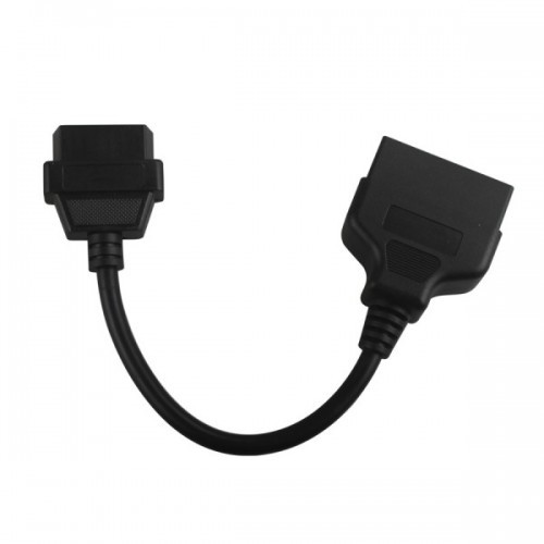 TOYOTA 22Pin to 16Pin OBD1 to OBD2 Connect Cable Free Shipping