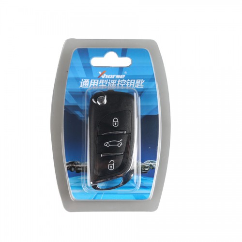 Xhorse VVDI2 DS Type Wireless Universal Remote Key 3 Buttons (Individually Packaged) 5pcs/lot
