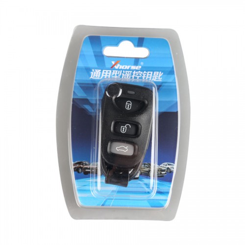XHORSE VVDI2 Hyundai Type Universal Remote Key 3 Buttons (Individually Packaged)