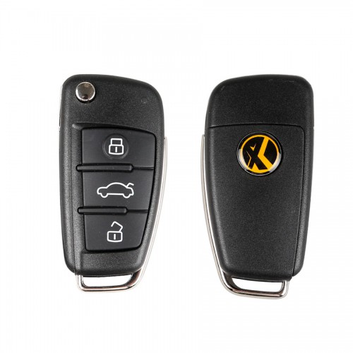Xhorse VVDI2 Audi A6L Q7 Type Universal Remote Key 3 Buttons (Individually Packaged)