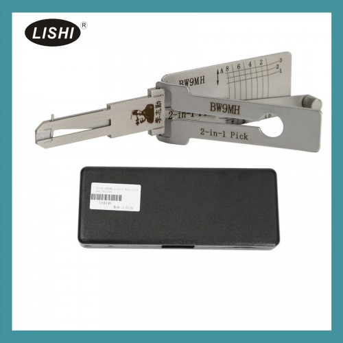 LISHI Sandblasting BW9MH 2 in1 Auto Pick and Decoder for BMW Motorcycle Tool