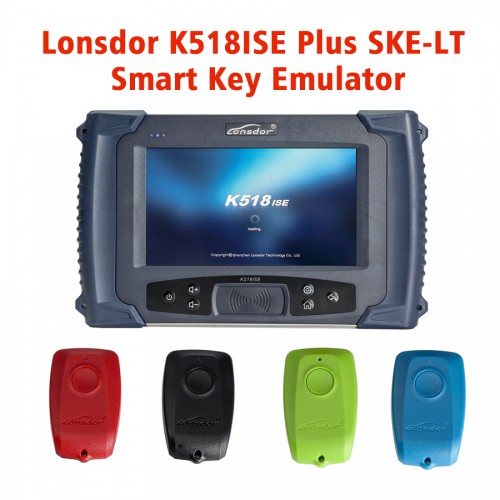 Lonsdor K518ISE Key Programmer Plus SKE-LT Smart Key Emulator 4 in 1 Set Free Shipping by DHL