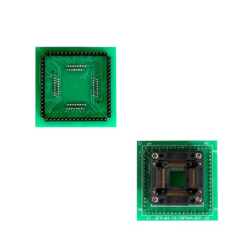 Motorola HC05 HC08 QFP64 Adapter for ETL Programmer and XPROG-M