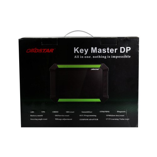 OBDSTAR X300 DP PAD Key Master Tablet Key Programmer Full Configuration Support Toyota G & H Chip All Keys Lost and BMW FEM/BDC