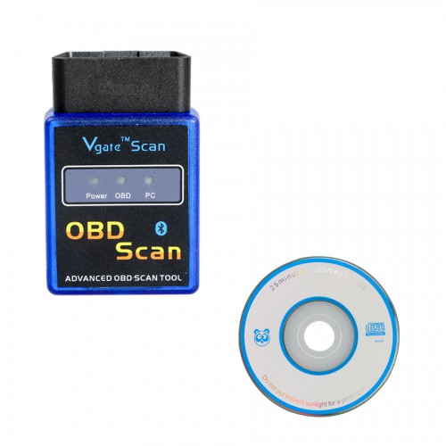 ELM327 Vgate Scan Advanced OBD2 Bluetooth Scan Tool(Support Android And Symbian) Software V2.1