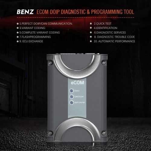 V2019.12 Benz ECOM Doip Diagnostic & Programming Tool for Latest Mercedes